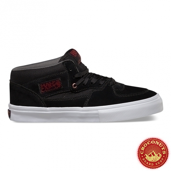 Shoes Vans Half Cab Pro Black Red Charcoal 2014