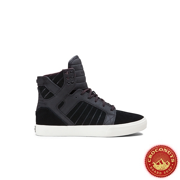 Shoes Supra High Skytop Black/Red 2014
