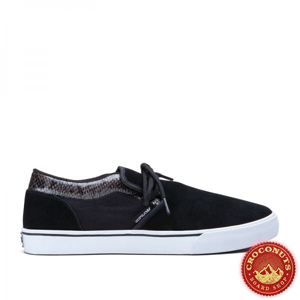 Shoes Supra Cuba Low Black/Animal 2014