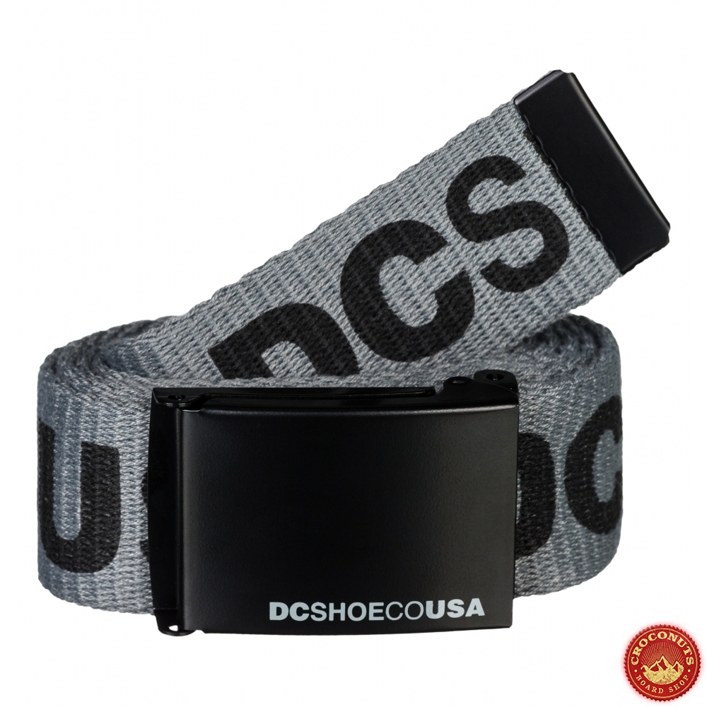 Ceinture DC Shoes Chinook 5 Monument pour | Magasin de Streetwear Dc Shoes