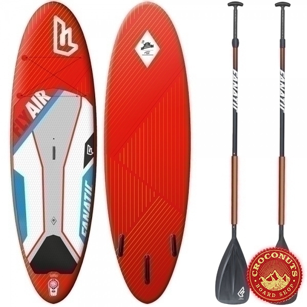 Pack Paddle Fanatic Fly Air Premium 10 + Pagaie 2015