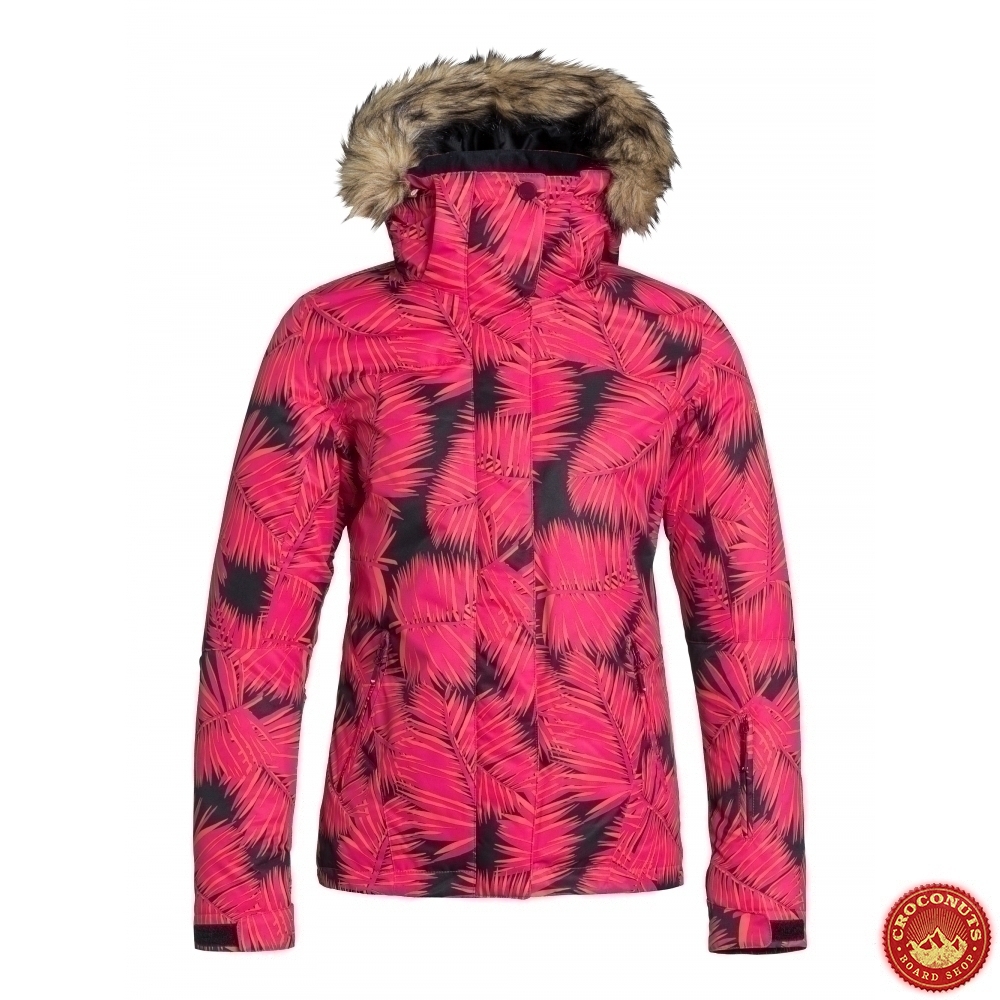 30% sur Veste Roxy Jet Ski Palm For Ever Azalea Vêtements Hiver