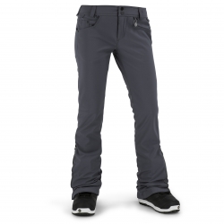 Pantalon Volcom Battle Stretch Charcoal 2016 pour femme, pas cher