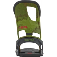 Fixations Burton Cartel Black Camo 2016