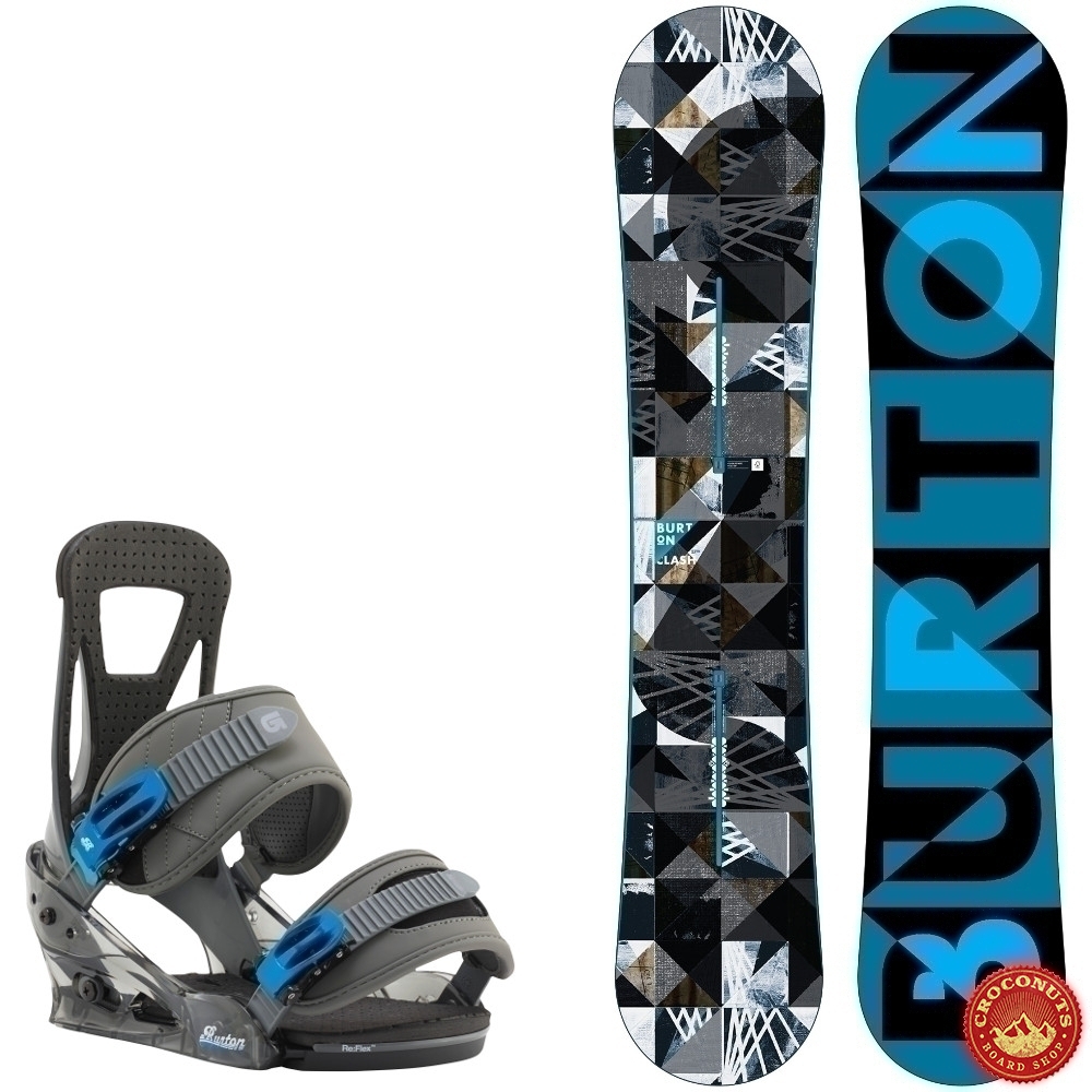 30% sur Pack Burton Clash + Freestyle Smoke : Snowboard pas cher !