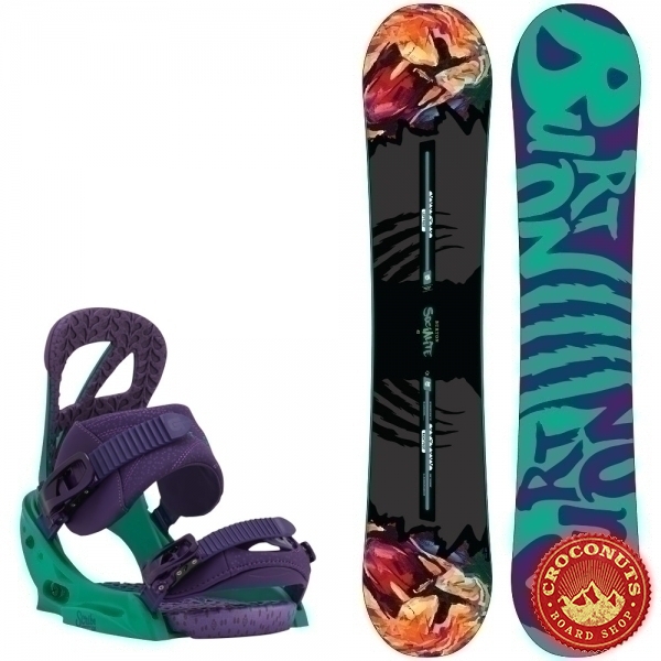 Pack Burton Socialite + Burton Scribe Est 50 Shades Of Green 2016
