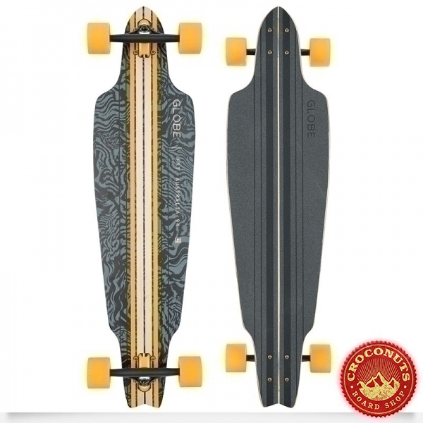 Longboard Globe Prowler Black Yellow 2015