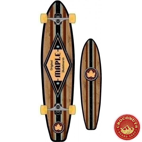 20 sur Longboard Maple 36" Plank Skate pas cher