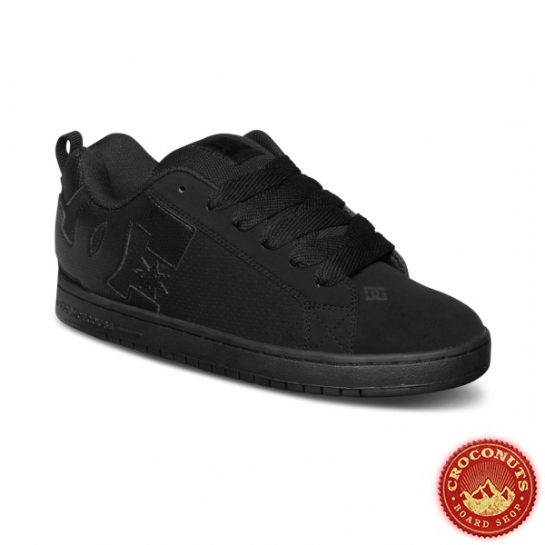 Chaussures DC Shoes Court Graffik Black/Black/Black 2016