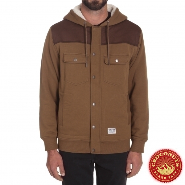 Sweat Volcom Louie Lined Fleece MUD 2016