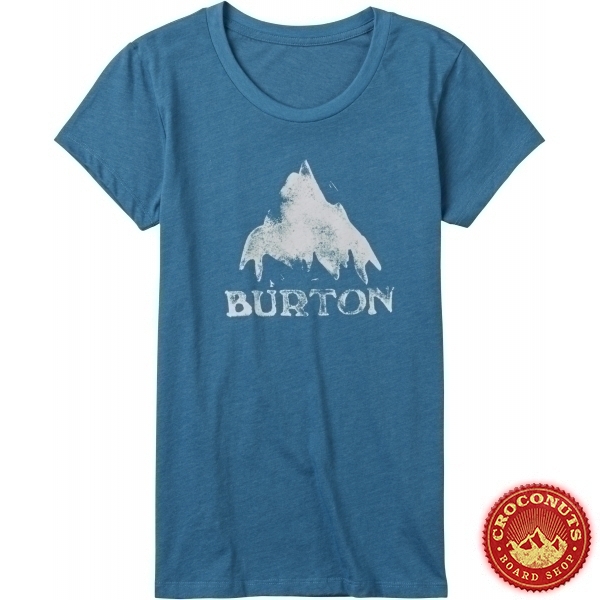 Tee Shirt Burton Stamped Mountain Rpet Hydro Heather 2016