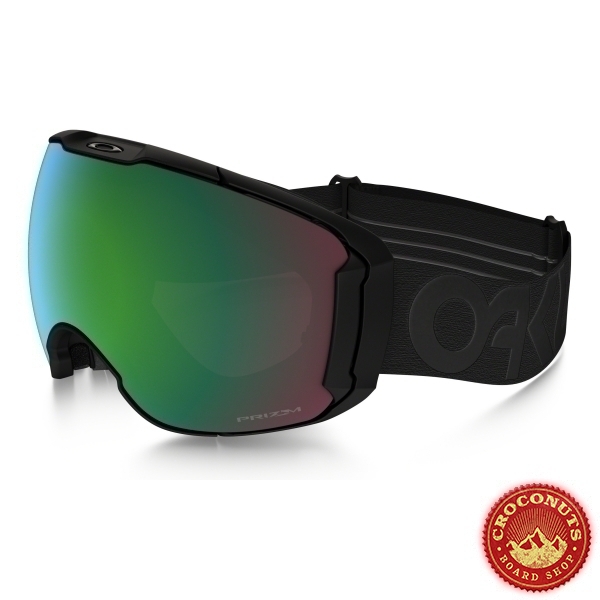 Masque Oakley Airbrake XL Factory Pilot Blackout Prizm Jade + Prizm Rose 2017