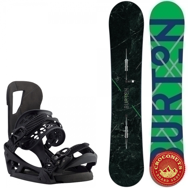 Pack Burton Custom X Camber + Fixations Burton Cartel Est Black 2017