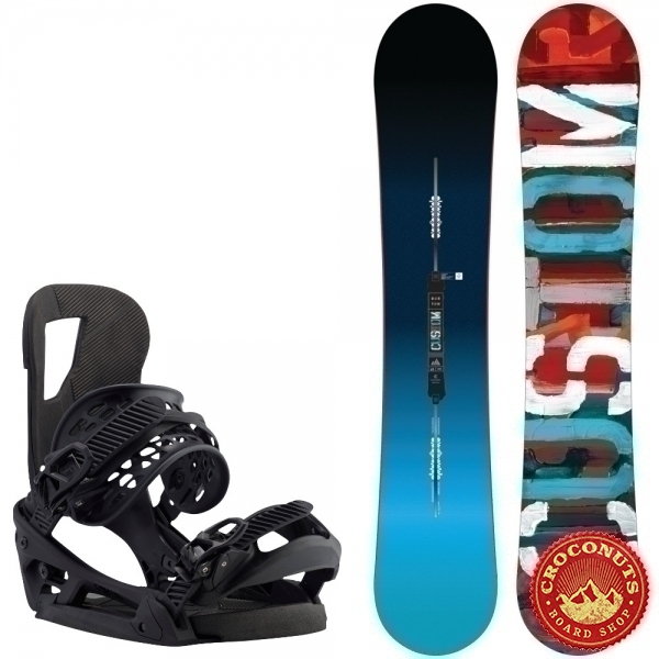 Pack Burton Custom Camber + Burton Cartel Est Black 2017