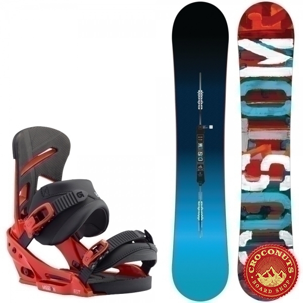 Pack Burton Custom Camber + Burton Mission Est El Rojo 2017