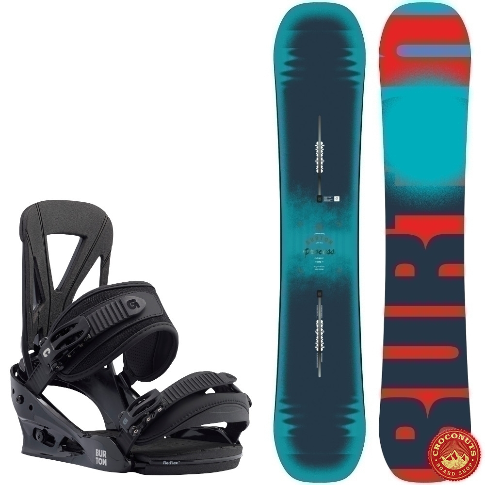 -20% sur Pack Burton Process Flying V + Burton Custom Black : Snowboard ...