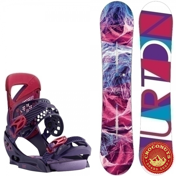 Pack Burton Feelgood Flying V + Burton Lexa Est Feelgood Purple 2017