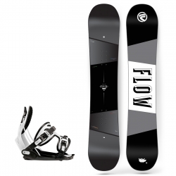 Pack Flow Viper + Flow Alpha Charcoal White 2018 pour homme, pas cher
