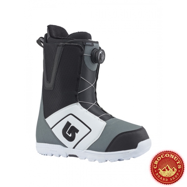 Boots Burton Moto Boa White Black Grey 2018