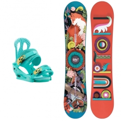 Pack Burton Genie + Burton Citizen The Teal Deal 2018 pour femme, pas cher