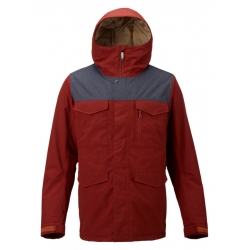Veste Burton Covert Fired Brick Denim 2018 pour homme, pas cher