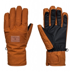 Gants DC Franchise SE Leather Brown 2018 pour homme