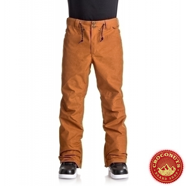 Pantalon DC Relay Waxed Leather Brown 2018