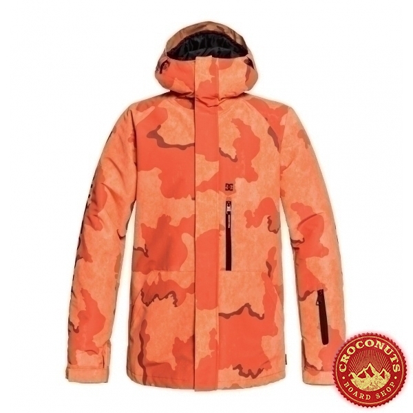 Veste DC Shoes Ripley Red Orange Camo 2019