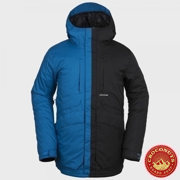 Veste Volcom Fifty Fifty insulated Blue 2019