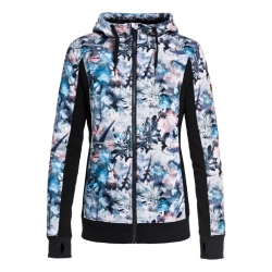 Midlayer Roxy Frost Printed Bachelor Button Water Of Love 2019 pour femme, pas cher