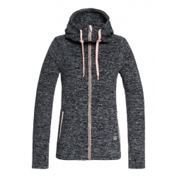 Midlayer Roxy Electric Feelin Charcoal Heather 2019 pour femme, pas cher