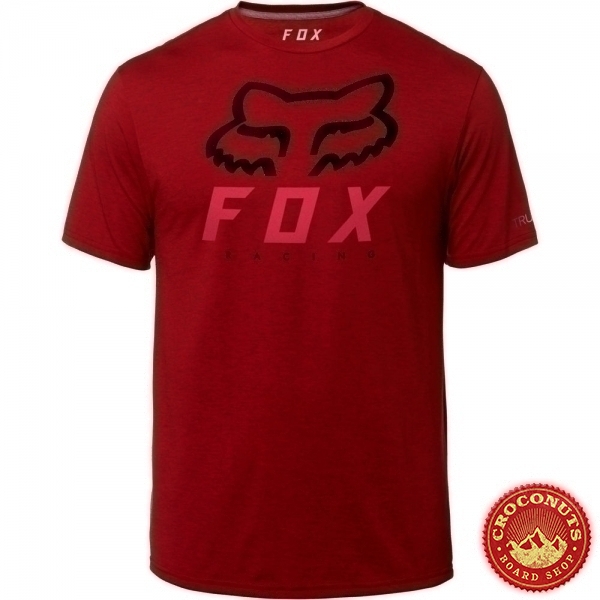 Tee Shirt Fox Heritage Forger Red 2019