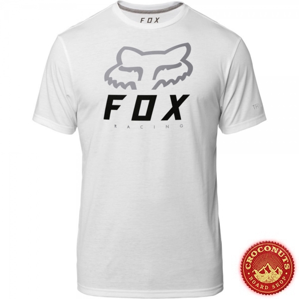 Tee Shirt Fox Heritage Forger White 2019