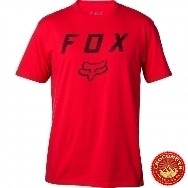 Tee Shirt Fox Legacy Moth Dark Red 2019