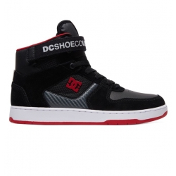 Shoes DC Shoes Pensford Black Dark Grey Athletic Red 2019 pour homme