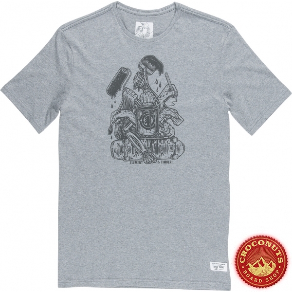 Tee Shirt Element By Hand Grey Heather 2019