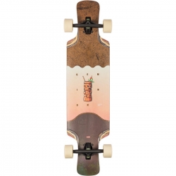 Longboard Globe Geminion Kick Coconut Tiki 2019 pour homme