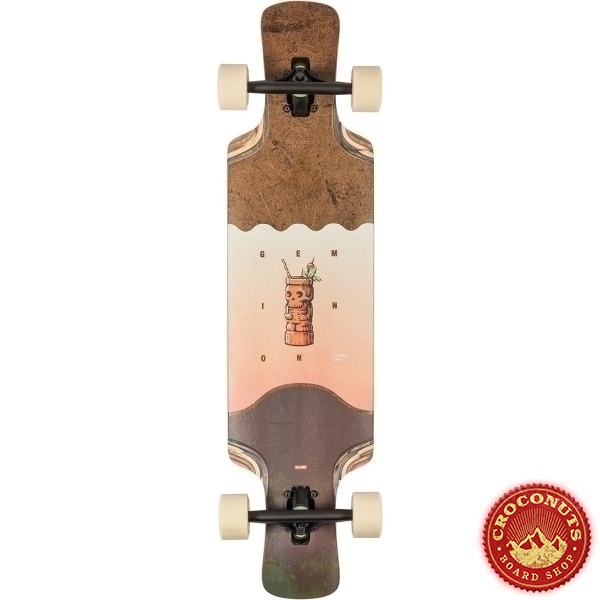 Longboard Globe Geminion Kick Coconut Tiki 2019