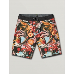 Boardshort Volcom Tripped Stoney 19 Dark Olive 2019 pour homme, pas cher