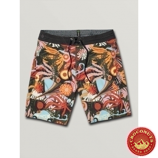 Boardshort Volcom Tripped Stoney 19 Dark Olive 2019