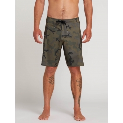 Boardshort Volcom Lido Solid Mod 20 Camo 2019 pour homme, pas cher