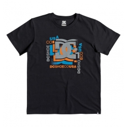 Tee Shirt DC Shoes Scatter Black 2019 pour homme