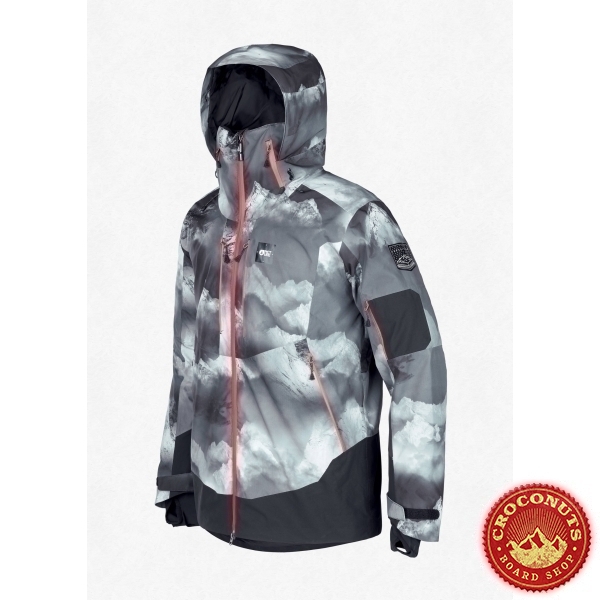 Veste Picture Track Black Aravis Print 2020