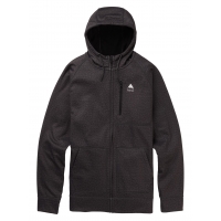 Fleece Burton Crown Bonded True Black Heather 2020