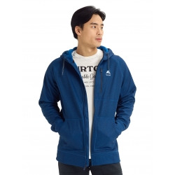 Fleece Burton Crown Bonded Blue Acid Wash 2020 pour homme, pas cher