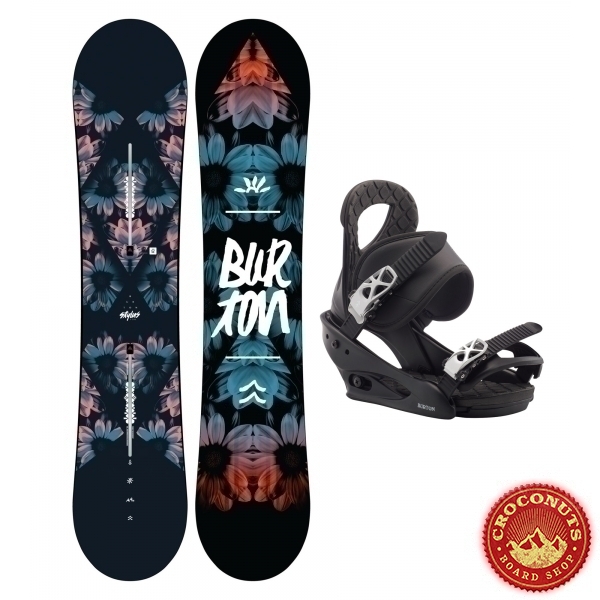 Pack Burton Stylus + Burton Citizen Black 2020