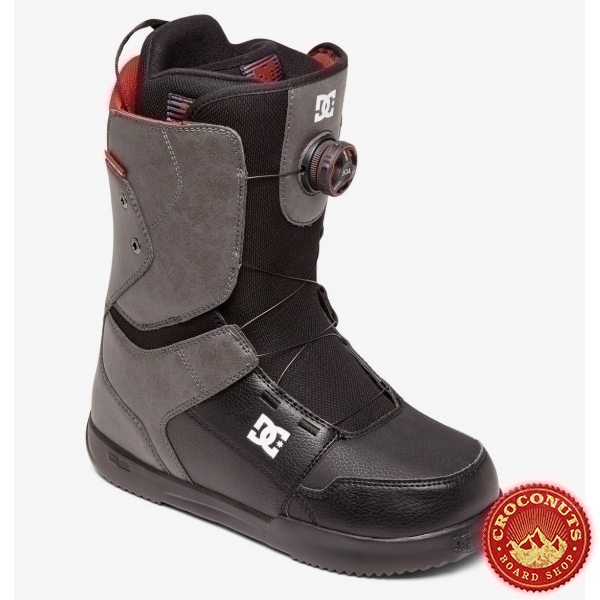 Boots DC Shoes Scout BOA Grey Black 2020