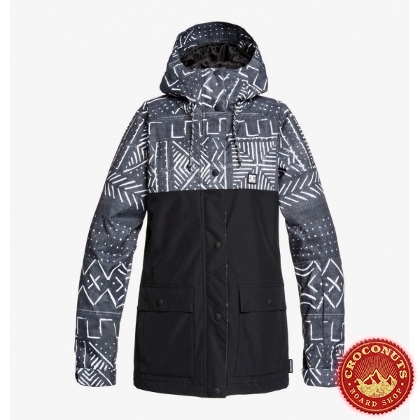 Veste DC Shoes Cruiser Black Mud Cloth Print 2020