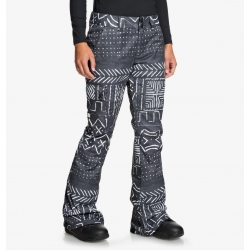 Pantalon DC Shoes Recruit Black Mud Cloth Print 2020 pour femme, pas cher