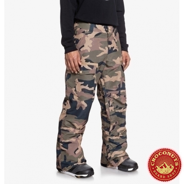 Pantalon DC Shoes Code Olive Night Vintage Camo 2020